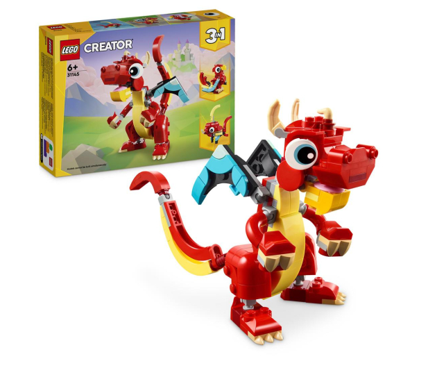 LEGO Creator 31145 Czerwony smok - 1202673 - zdjęcie 2